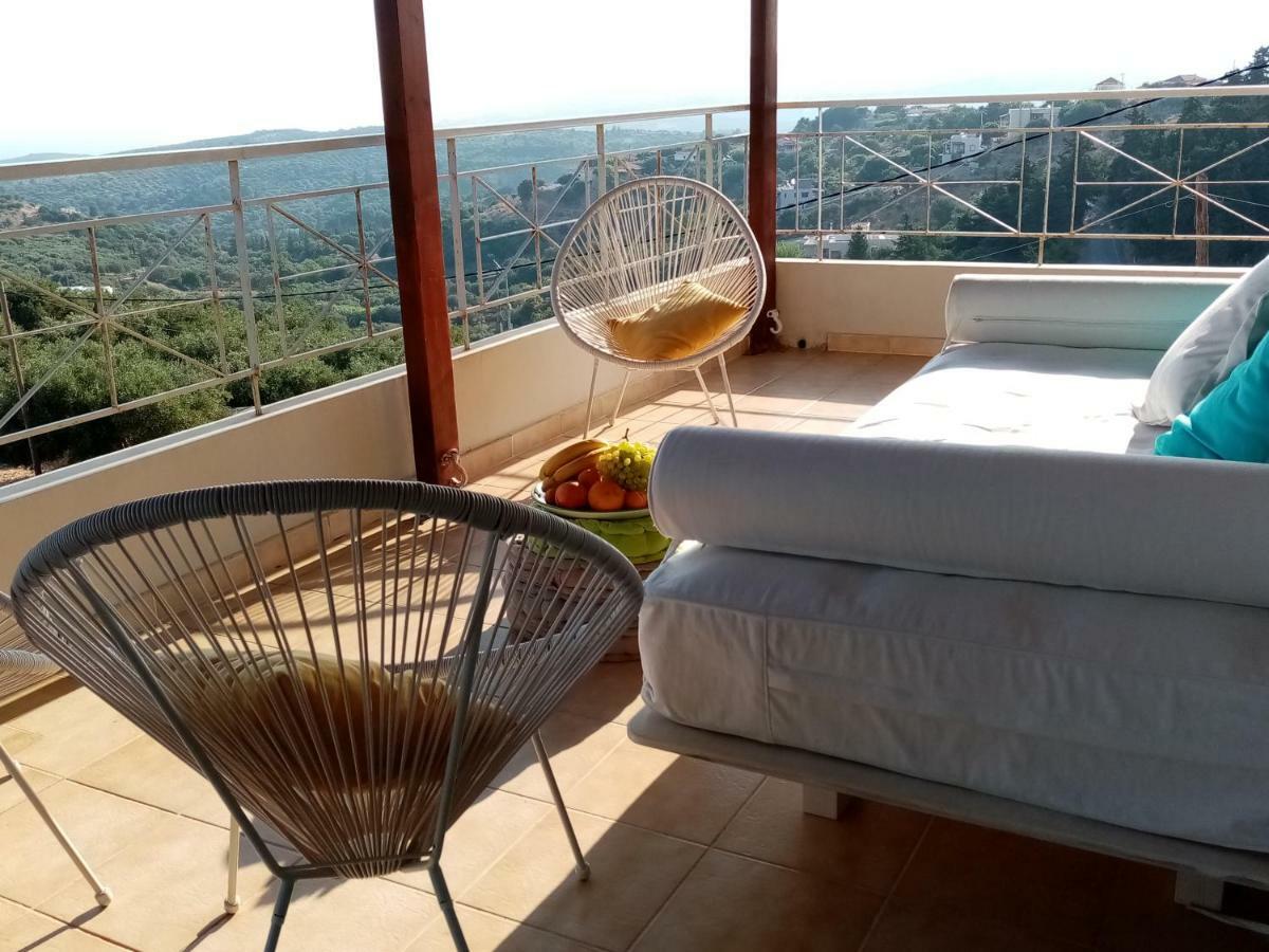 360 Panorama House: Stargazing Retreat Near the Beach Kournas Exterior photo